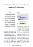 Teaching Small Language Models to Learn Logic through Meta-Learning