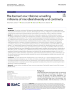 The Iceman’s microbiome: unveiling millennia of microbial diversity and continuity