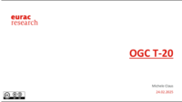 OGC Testbed-20 Demonstration Days