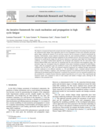 An iterative framework for crack nucleation and propagation in high cycle fatigue