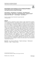 Potentialities and Limitations of Cross-National Problem-Solving Discussion using Technology