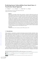 Predicting Known Vulnerabilities from Attack Descriptions Using Sentence Transformers