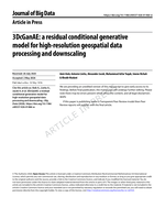 3DcGanAE: A Residual Conditional Generative Model for High‑Resolution Geospatial Data Processing and Downscaling