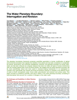 The Water Planetary Boundary: Interrogation and Revision