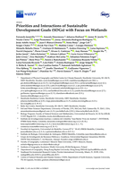 Priorities and Interactions of Sustainable Development Goals (SDGs) with Focus on Wetlands
