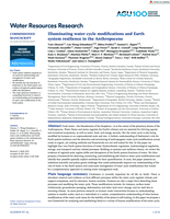 Illuminating Water Cycle Modifications and Earth System Resilience in the Anthropocene