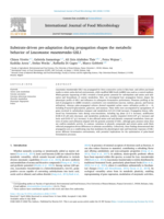 Substrate-driven pre-adaptation during propagation shapes the metabolic behavior of Leuconostoc mesenteroides GSL1