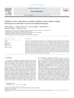 Chemical, colour, and sensory evolution of Schiava wines: Impact of grape freezing and co-inoculum of yeast and malolactic bacteria