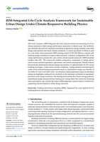 BIM-Integrated Life Cycle Analysis Framework for Sustainable Urban Design Under Climate-Responsive Building Physics