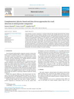 Complementary physics-based and data-driven approaches for crack detection in metal powder compaction
