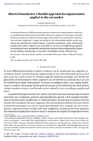 Blurred boundaries: A flexible approach for segmentation applied to the car market