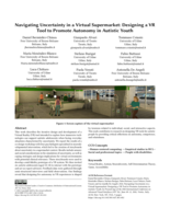 Navigating Uncertainty in a Virtual Supermarket: Designing a VR Tool to Promote Autonomy in Autistic Youth
