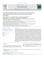 Evaluating the reliability of the 1-meter resolution meta-estimated global canopy height map for estimating forest structural metrics in Alpine environment
