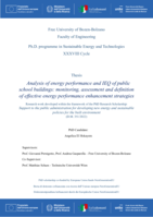 Analysis of energy performance and IEQ of public school buildings: monitoring, assessment and definition of effective energy performance enhancement strategies
