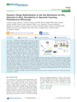 Dynamic Charge Redistribution as the Key Mechanism for NO2 Detection in MoS2 Revealed by In Operando Scanning Photoelectron Microscopy