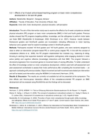 Effects of an 8-week school-based teaching program on basic motor competencies development in 3rd and 4th grade