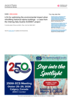 LCA for optimizing the environmental impact when retrofitting historical alpine buildings – a case from the Interreg Italy-Austria SUSMAT project