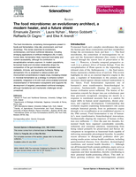 The food microbiome: an evolutionary architect, a modern healer, and a future shield
