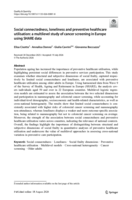 Social connectedness, loneliness and preventive healthcare utilisation: a multilevel study of cancer screening in Europe using SHARE data