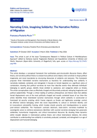Narrating Crisis, Imagining Solidarity: The Narrative Politics of Migration