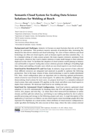 Semantic Cloud System for Scaling Data Science Solutions for Welding at Bosch