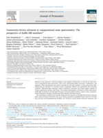 Community-driven advances in computational mass spectrometry: The perspective of EuBIC-MS members