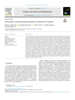 Full outdoor characterization procedure for bifacial PV modules