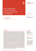 Fine-Tuning South Tyrolean Dialect-to-Standard German ASR with AlpiLinK