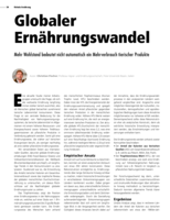 Globaler Ernährungswandel