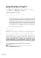 Towards Data Integrity Verification for More Sustainable Petroleum Industry