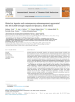 Historical legacies and contemporary mismanagement aggravated the 2015-2020 drought impacts in Qwaqwa, South Africa