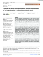 Assessing the within-site variability and apparent reproducibility of soil organic carbon fractionation methods in subsoil