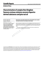 Characterization of complex New Kingdom funerary resinous mixtures uncovers liquorice_derived substances and pine nut oil