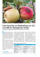 Erste Versuche zur Bekämpfung von GLS und ABR im Ökologischen Anbau