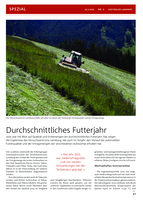 Durchschnittliches Futterjahr