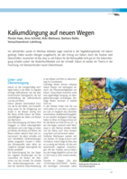 Kaliumdüngung auf neuen Wegen