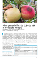 Prime prove di difesa da GLS e da ABR in produzione biologica