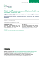 Rethink Food Resources, Losses and Waste. An Insight into the Retaste Conference 2025