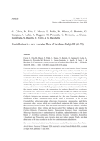 Contribution to a new vascular flora of Sardinia (Italy): III (61-90)
