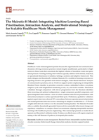 The Maieutic-H Model: Integrating Machine Learning-Based Prioritisation, Interaction Analysis, and Motivational Strategies for Scalable Healthcare Waste Management