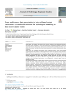 From multi-source data uncertainty to interval-based robust calibration: A transferable solution for hydrological modeling in data-scarce alpine basins