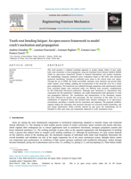 Tooth root bending fatigue: An open source framework to model crack’s nucleation and propagation