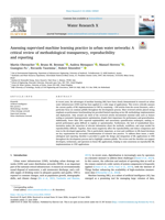 Assessing supervised machine learning practice in urban water networks: A critical review of methodological transparency, reproducibility and reporting