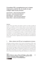Connettere PEI e progettazione per la classe: Implicazioni pratiche da uno studio di caso multiplo nella scuola primaria