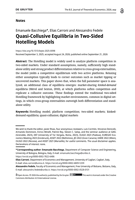 Quasi-Collusive Equilibria in Two-Sided Hotelling Models
