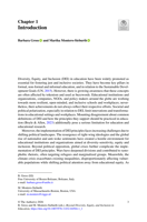 Introduction [Beyond Diversity, Equity, and Inclusion in Education: Towards Belonging and Societal Transformations]
