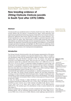 New breeding evidence of Zitting Cisticola Cisticola juncidis in South Tyrol after 1970/1980s