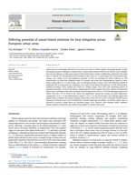 Differing potential of nature-based solutions for heat mitigation across European urban areas