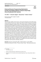 Enhanced DynamicProgrammingOptimization for Real-Time Model Predictive Control in Heat Pump Driven Residential HVAC Systems