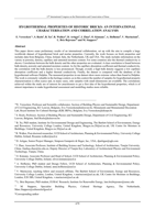 Hygrothermal properties of historic bricks: an international characterisations and correlation analysis
